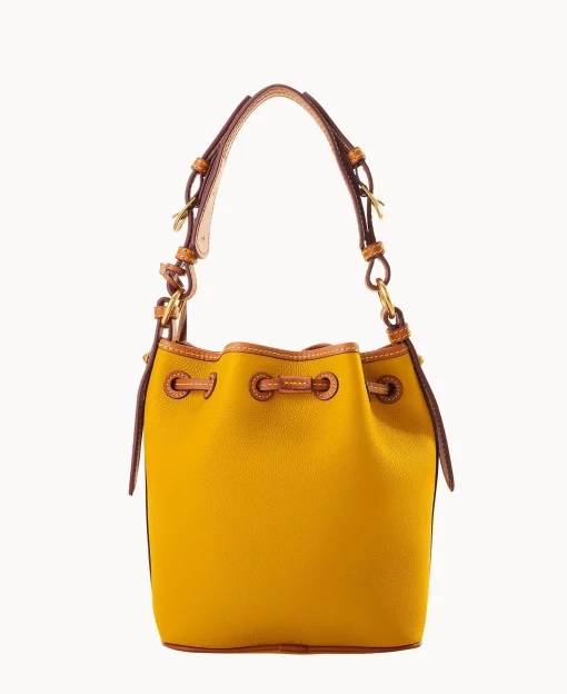Dooney & Bourke Pebbled Leather | Mini Bags^All Weather Leather 3.0 Mini Drawstring 17