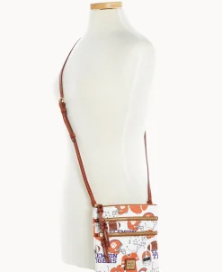 Dooney & Bourke Game Day Ready | Printed Fabric^Collegiate University N S Triple Zip Crossbody
