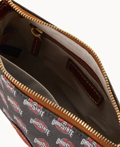 Dooney & Bourke Game Day Ready | Printed Fabric^Collegiate University Crossbody Pouchette
