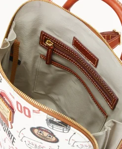 Dooney & Bourke Game Day Ready | Printed Fabric^Collegiate University Zip Pod Backpack