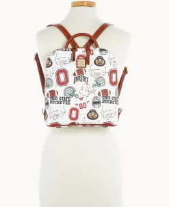 Dooney & Bourke Game Day Ready | Printed Fabric^Collegiate University Zip Pod Backpack