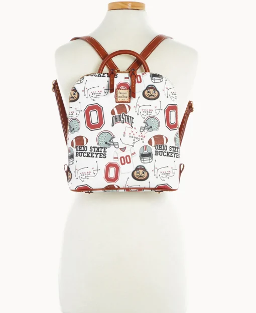 Dooney & Bourke Game Day Ready | Printed Fabric^Collegiate University Zip Pod Backpack