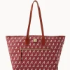 Dooney & Bourke Game Day Ready | Printed Fabric^Collegiate University of Alabama Large Tote