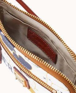 Dooney & Bourke Grab and Go | Wristlets^Collegiate University of Zip Around Wristlet