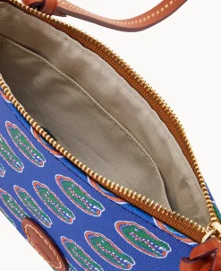 Dooney & Bourke Game Day Ready | Printed Fabric^Collegiate a Top Zip Crossbody