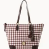 Dooney & Bourke Printed Fabric | Shoulder Bags^Houndstooth Career Tote