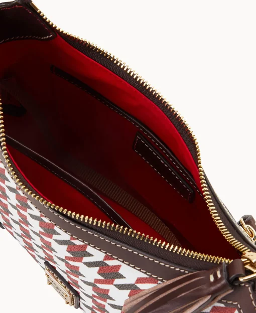 Dooney & Bourke Printed Fabric | Shoulder Bags^Houndstooth Shoulder Bag