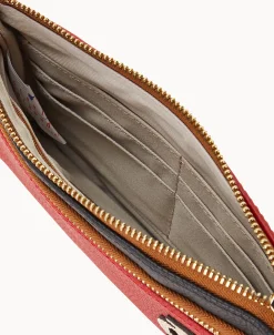 Dooney & Bourke Grab and Go | Wristlets^MLB Double Zip Wristlet