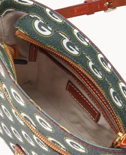 Dooney & Bourke Game Day Ready | Printed Fabric^NFL Small Zip Crossbody