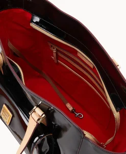 Dooney & Bourke Smooth Leather | Shoulder Bags^Patent East West Shopper