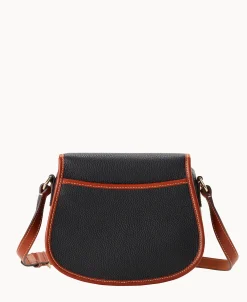 Dooney & Bourke The Pebble Grain Collection | Pebbled Leather^Pebble Grain Saddle Bag