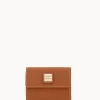 Dooney & Bourke The Pebble Grain Collection | Grab and Go^Pebble Grain Small Flap Credit Card Wallet