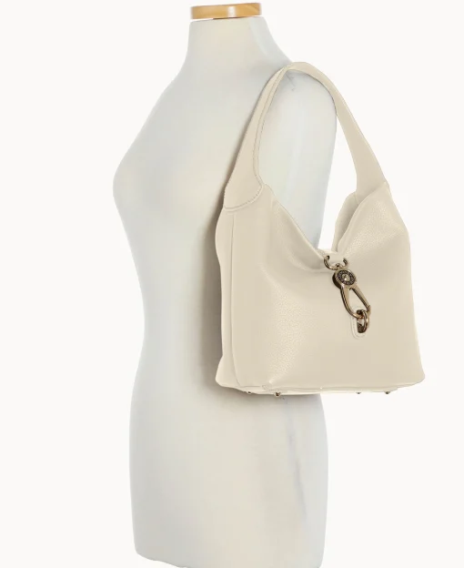 Dooney & Bourke The Pebble Grain Collection | Ready For the Getaway^Pebble Grain Small Logo Lock Sac
