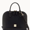 Dooney & Bourke The Pebble Grain Collection | Ready For the Getaway^Pebble Grain Zip Zip Satchel